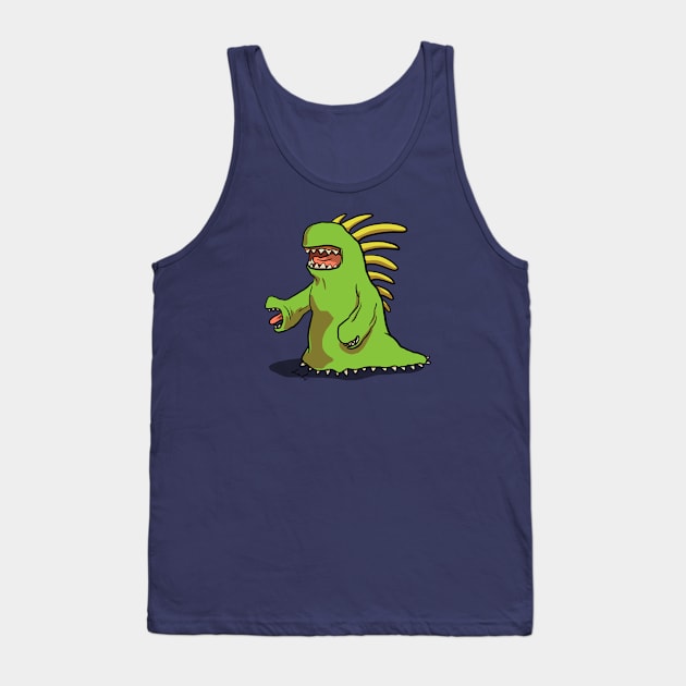 Monster Tank Top by Perezart99